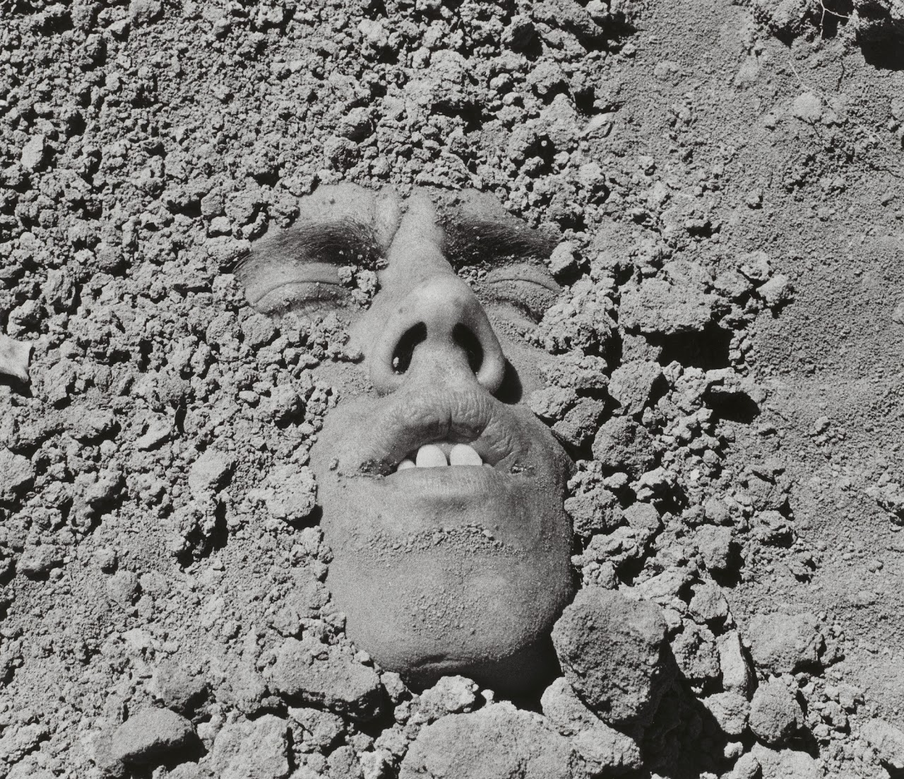 Wojnarowicz, David. Untitled (Face in Dirt). 1992-93.
