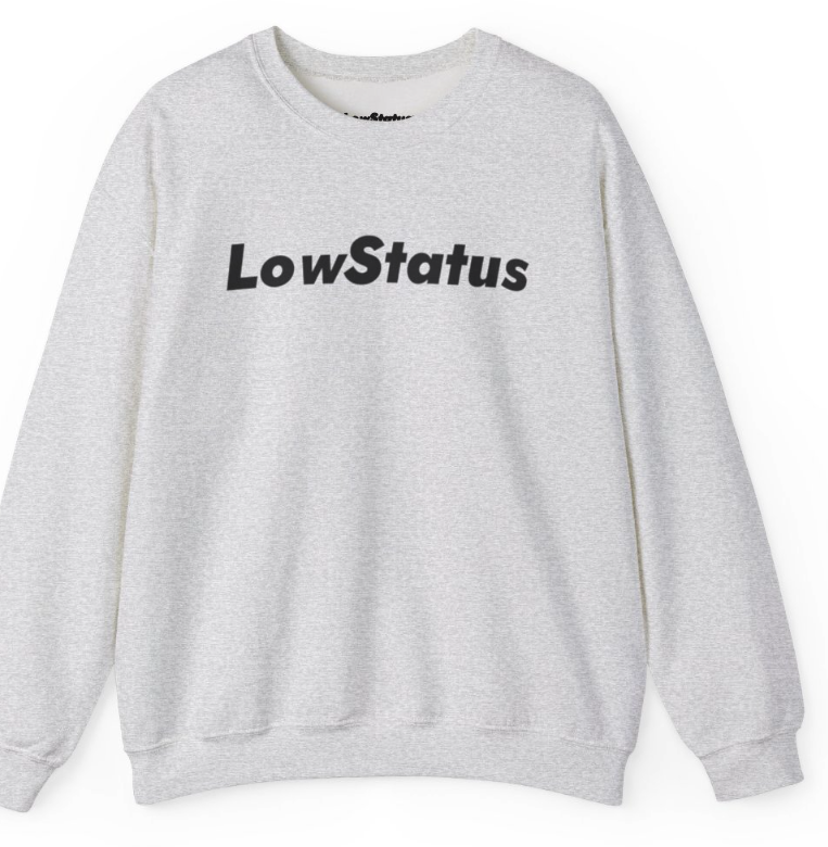 LowStatus wordmark crewneck